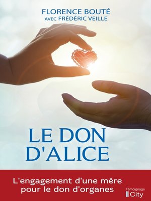 cover image of Le don d'Alice